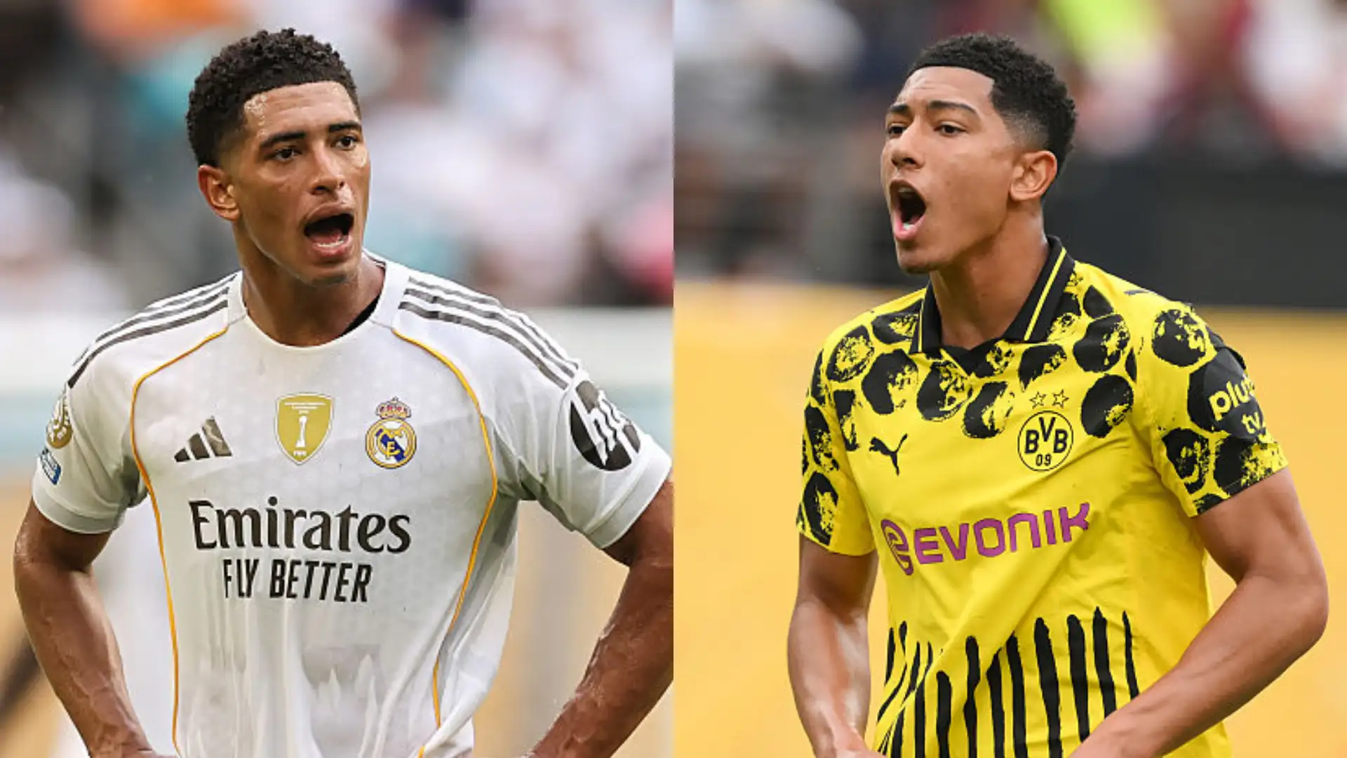 Real Madrid vs Borussia Dortmund, Jude Bellingham, Jobe Bellingham