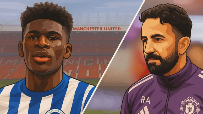 Carlos Baleba to Man Utd transfer saga Manchester United star playing agent role