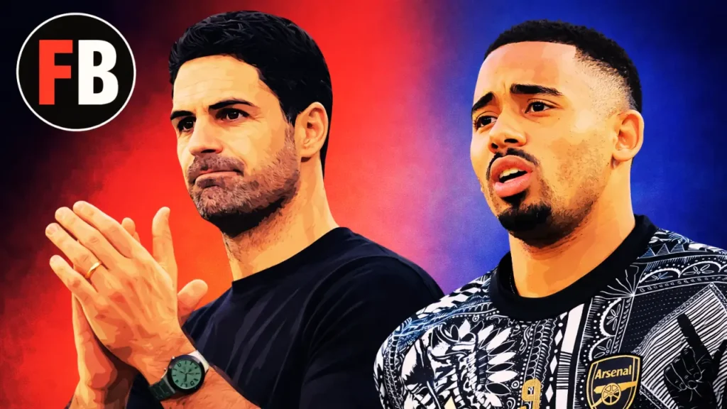 Mikel Arteta, Gabriel Jesus